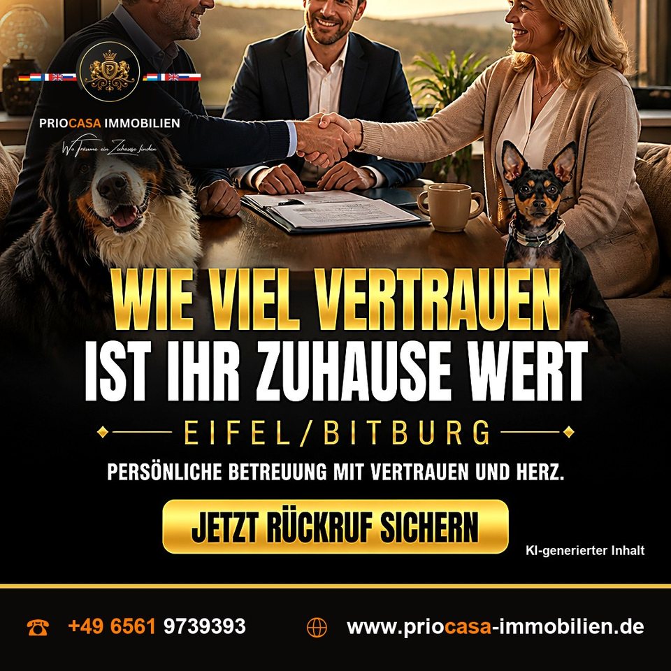 Instagram-Beitrag von PRIOCASA Immobilien vom 19. Oktober 2026: Wie viel Vertrauen ist Ihr Zuhause wert? 🏡 Zwischen 1000 Online-Plattformen und…