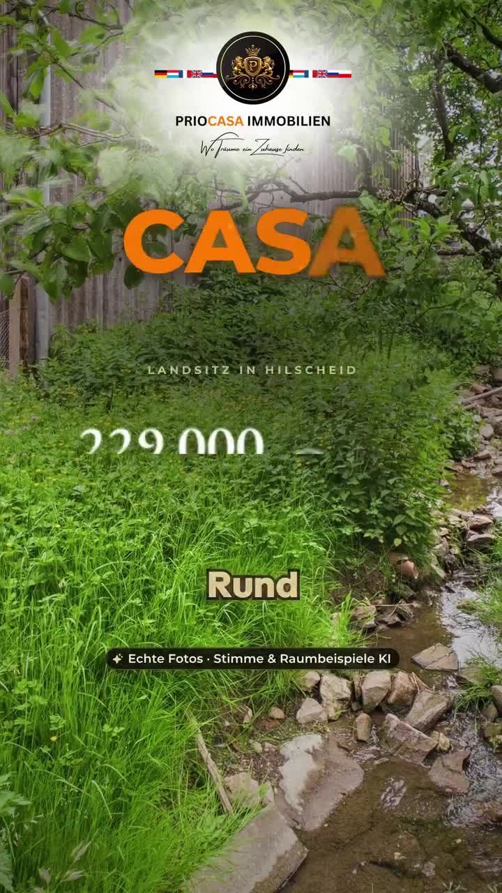 Instagram-Beitrag von PRIOCASA Immobilien vom 16. Oktober 2026: Pferde vor der Tür? Hilscheid: 3.760 bis 4.000 m², 229.000 € 💬 Kommentieren Sie LANDSITZ…